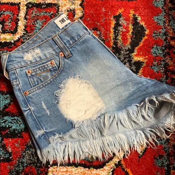 The Laundry Room cutoff denim shorts - Picture 5 of 5